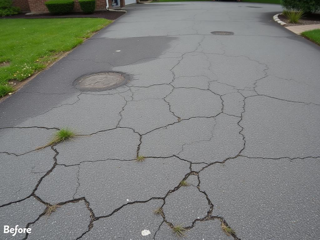 Residential Driveway before paving